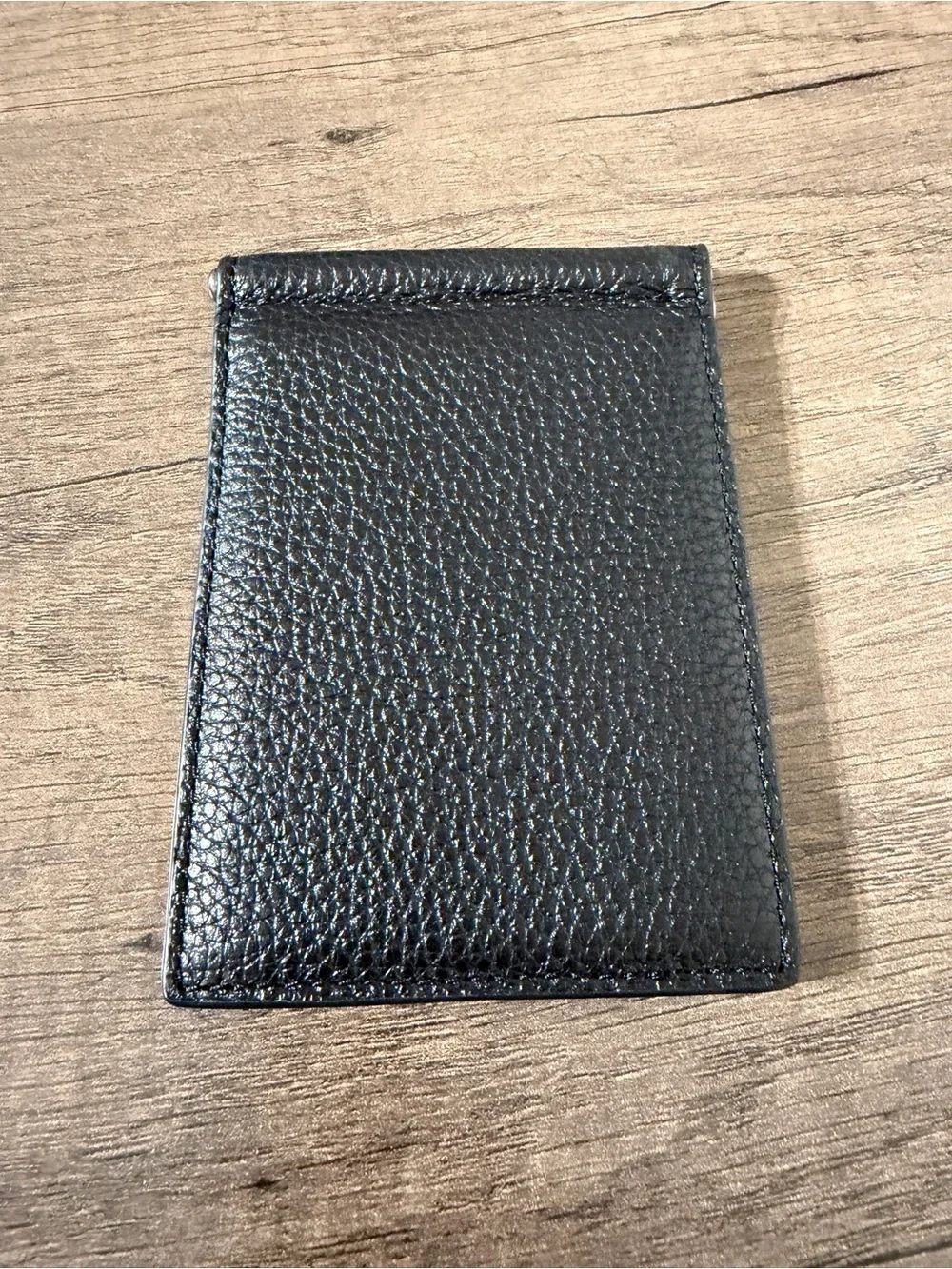 Coach Black Leather Billfold